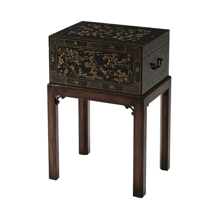 Theodore Alexander Indochine End Table Perigold